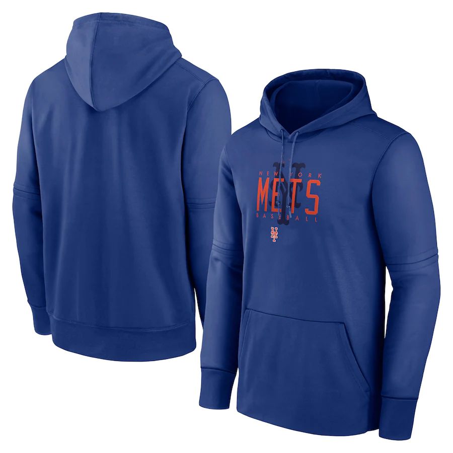 Men 2023 MLB New York Mets blue Sweatshirt style 1->new york mets->MLB Jersey